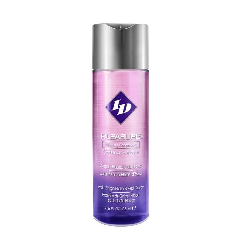 ID Pleasure – Gleitgel auf Wasserbasis mit Stimulationseffekt, 65 ml