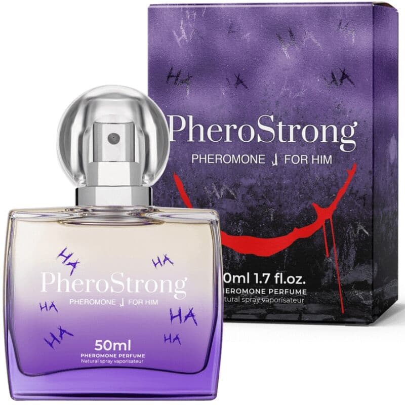 PheroStrong J for Him – Pheromon-Parfum für Männer, holzig