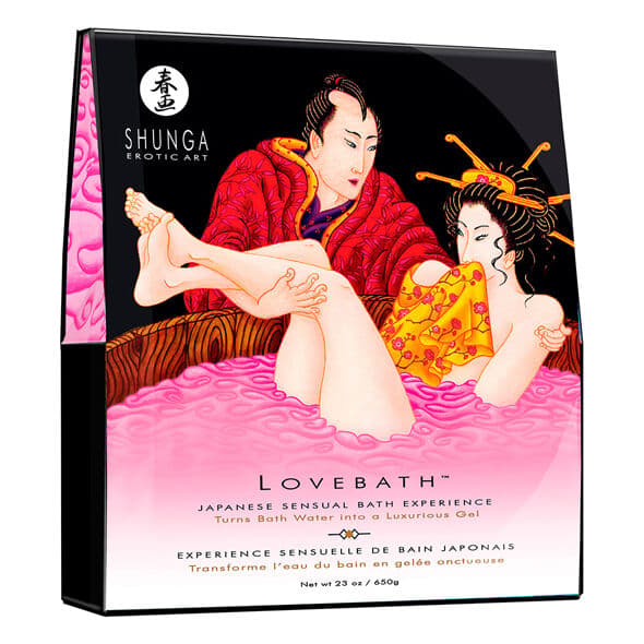 Shunga Liebebad – Drachenfrucht, Badezusatz für Paare