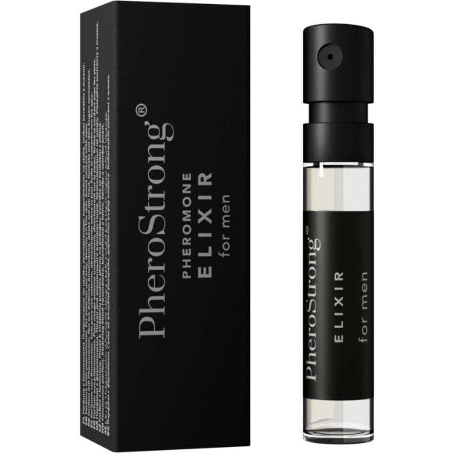 PheroStrong Pheromone Elixir for Men Duftpyramide mit Myrrhe und Sandelholz