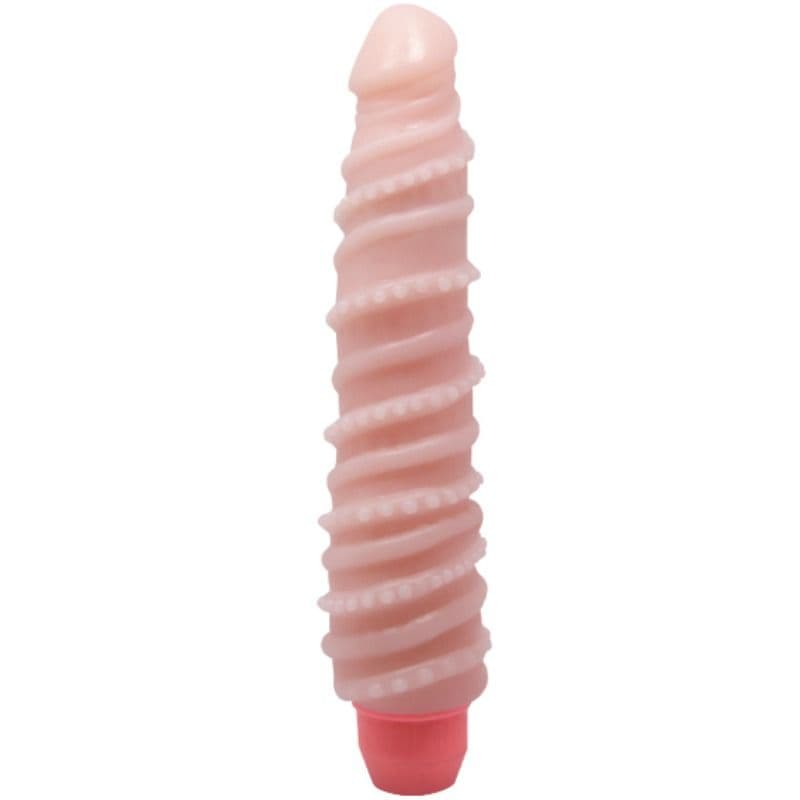 Baile Flexi Vibe Spiralvibrator – realistischer Vibrator mit geaderter Struktur