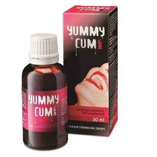 Cobeco Yummy Cum Drops – Nahrungsergänzung für Männer, 30 ml