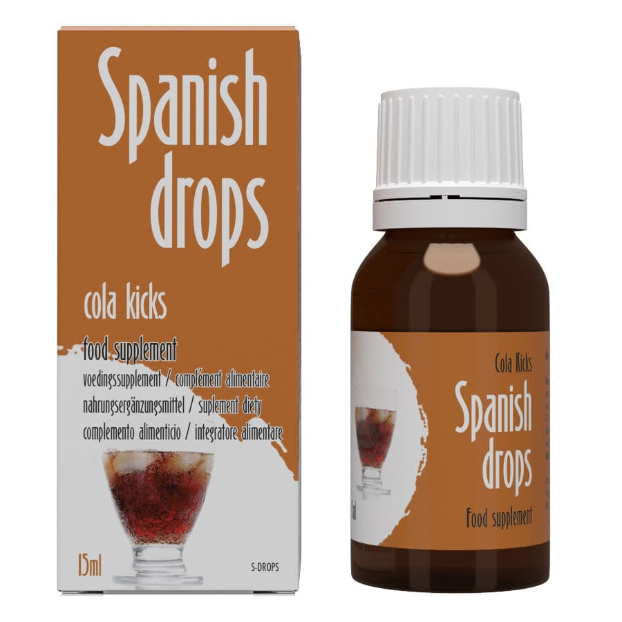 Cobeco Spanish Drops Cola Kicks – Stimulierende Tropfen mit L-Arginin und Vitamin C