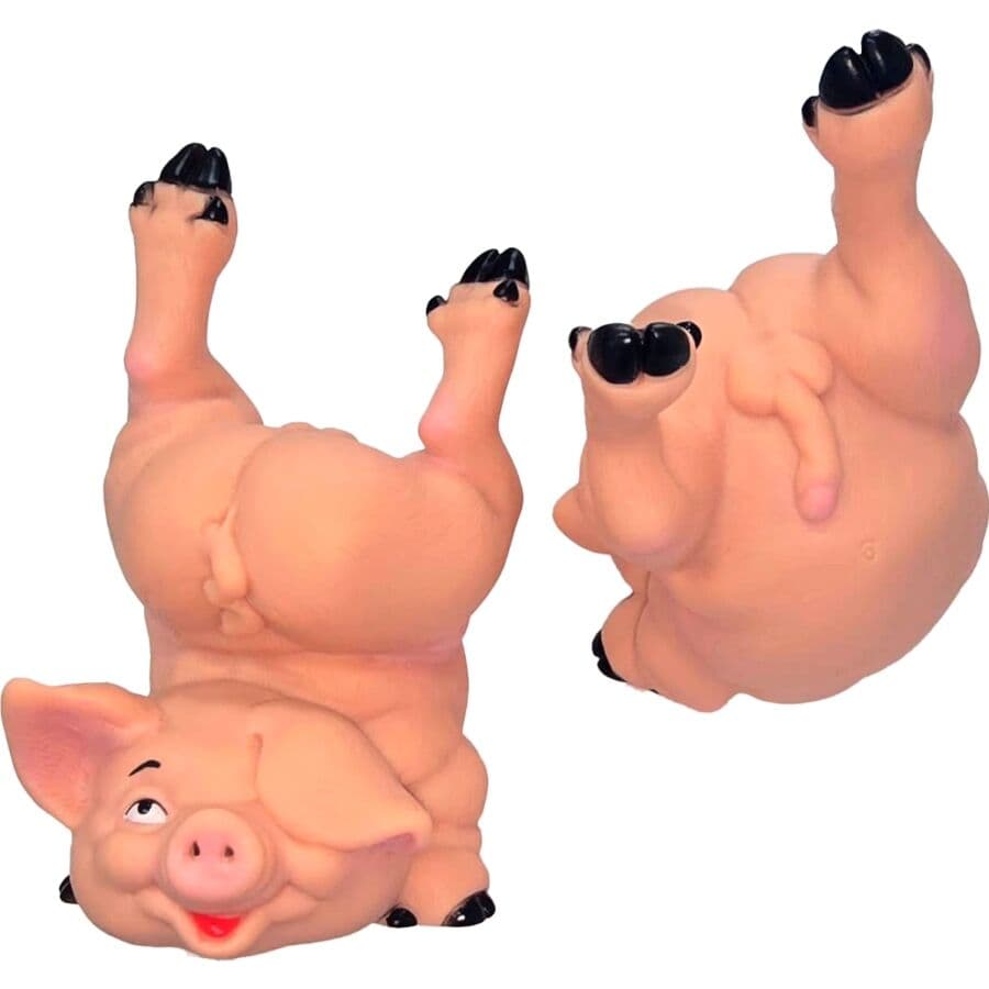 Diablo Picante Spardose nacktes Schwein naturfarben – Sparschwein mit Humor