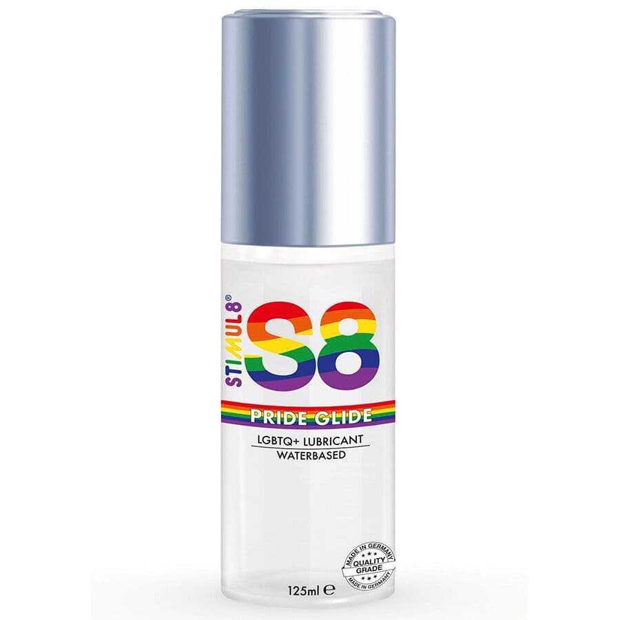 Stimul8 S8 Glide Pride – extra dickes Gleitgel auf Wasserbasis