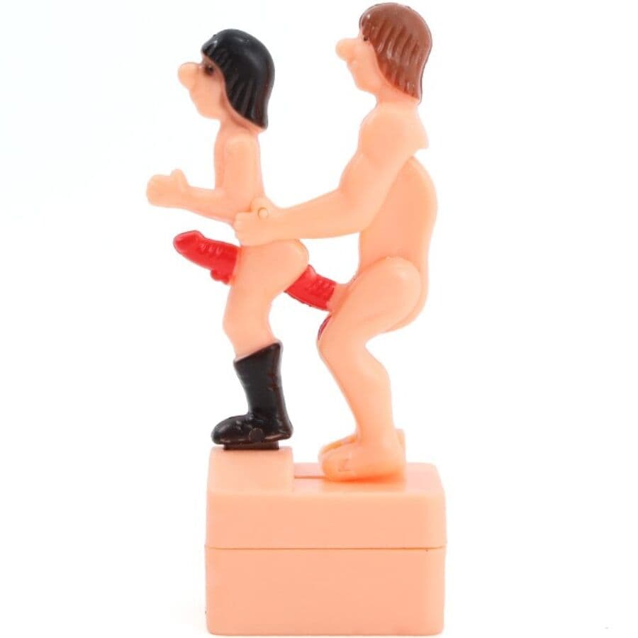 Diverty Sex – Scherzpuppe mit Zugschnur, Stellung von vorne (2. Version)