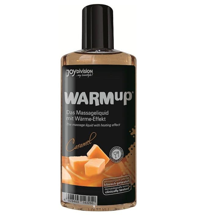 Joydivision WARMup – wärmendes Massageöl – Karamell, Ansicht 3