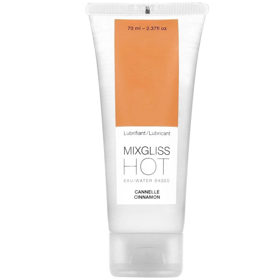 Mixgliss Warm – Gleitgel auf Wasserbasis mit Zimtgeschmack, 70 ml