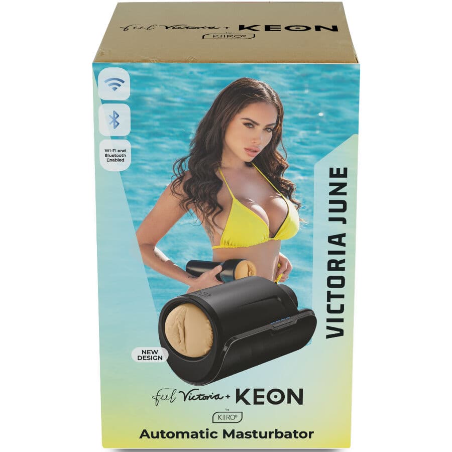Kiiroo Keon WiFi Combo Victoria June – Masturbator mit Feel Stroker