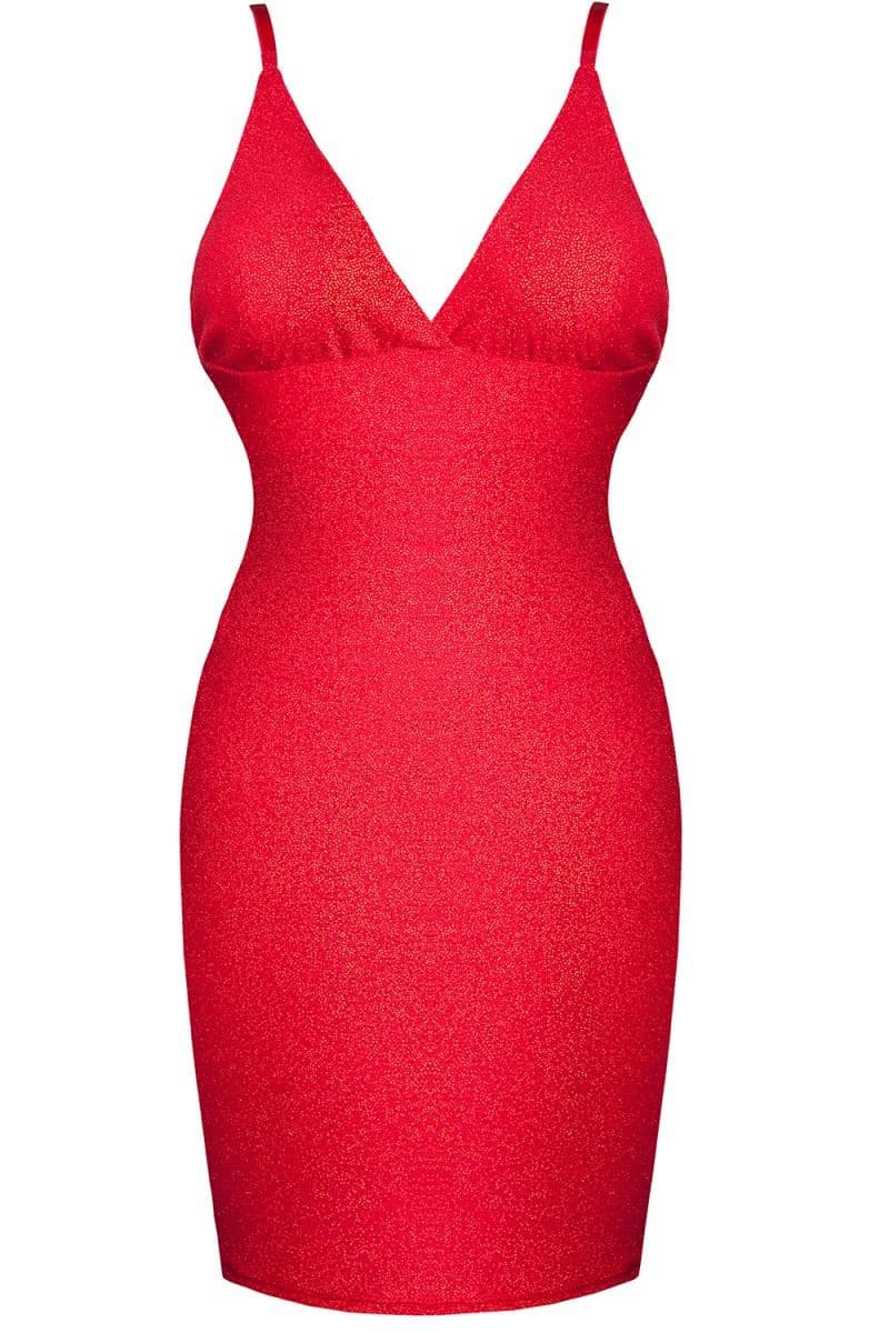 Demoniq Carnival Party Line – Minikleid, Rot