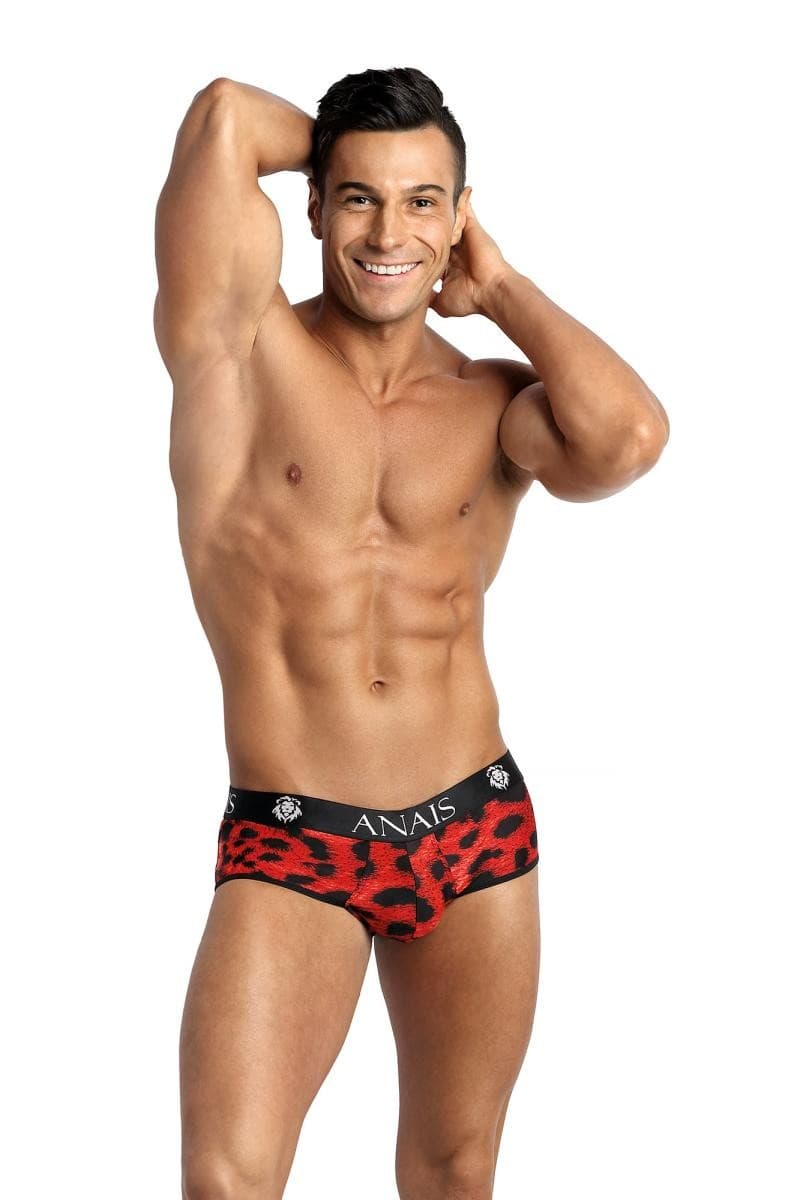 Anais for Men Savage – Jockbikini mit Animal-Print