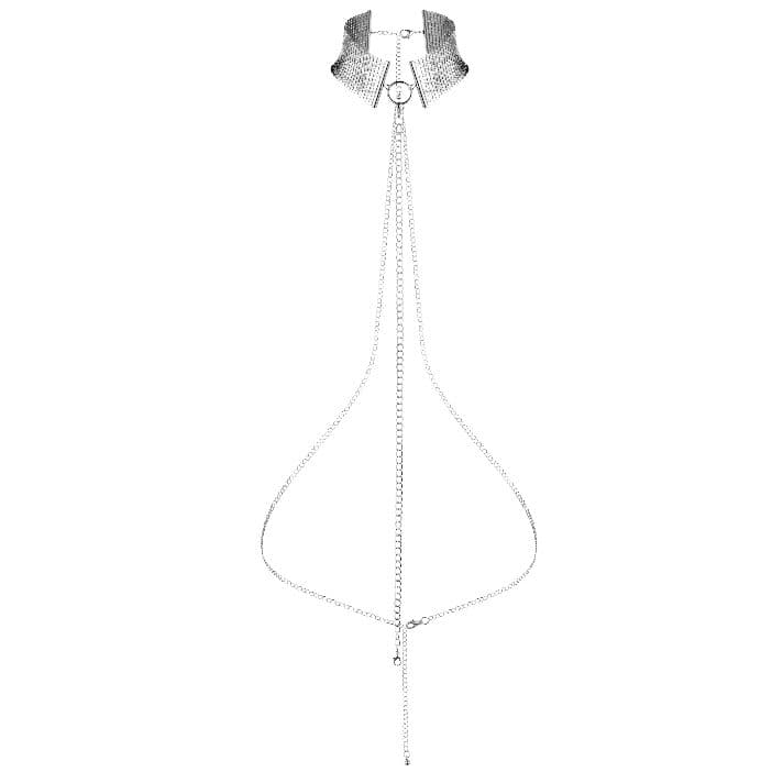 Bijoux Indiscrets Désir Métallique – Halsband aus Metallgeflecht