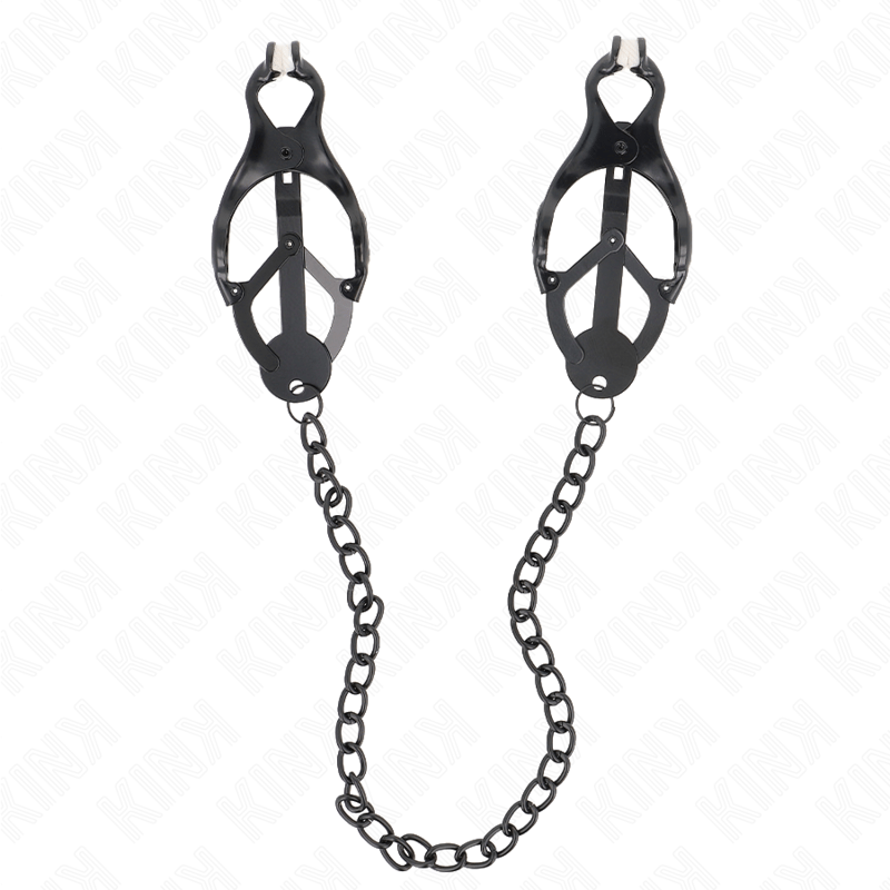 Kink Clover – japanische Nippelklemmen mit 30 cm Kette