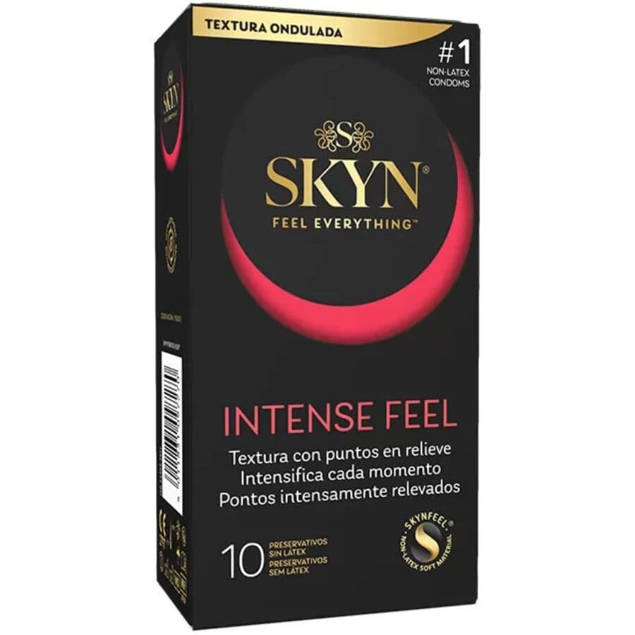Skyn Intense Feel – latexfreie Kondome mit Wellenstruktur