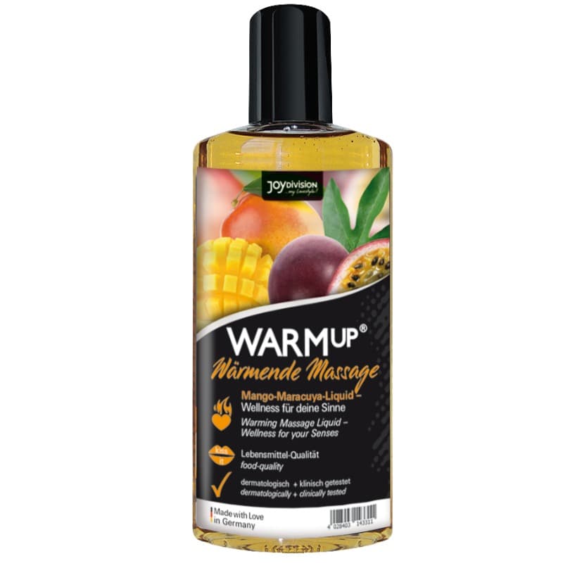Joydivision WARMup – wärmendes Massageöl – Mango & Maracuja, Ansicht 6