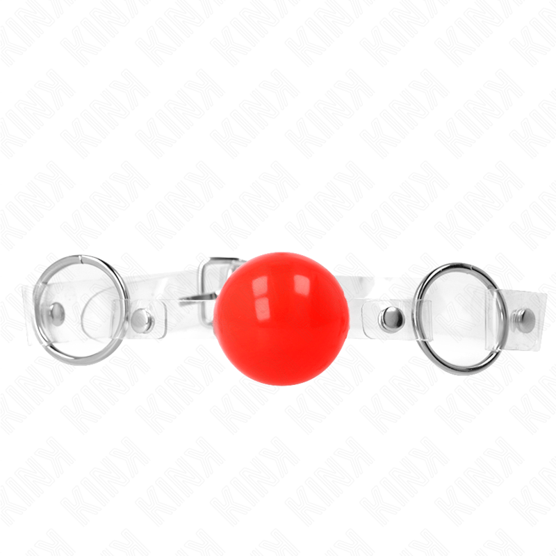 Kink – Ballknebel aus PVC, Rot