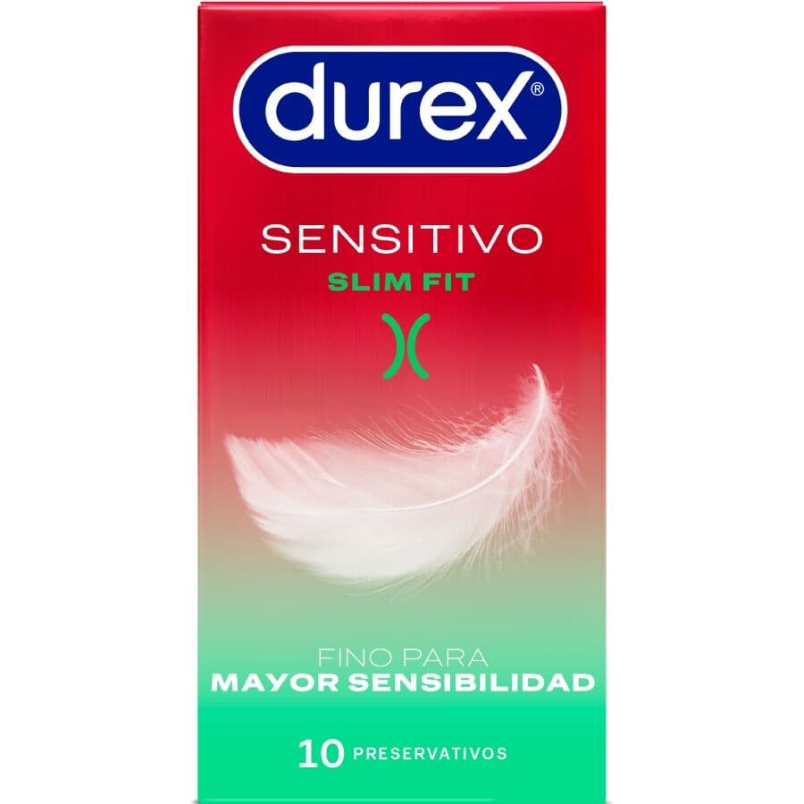 Durex Sensitive Soft Slim Fit – dünne Kondome mit enger Passform