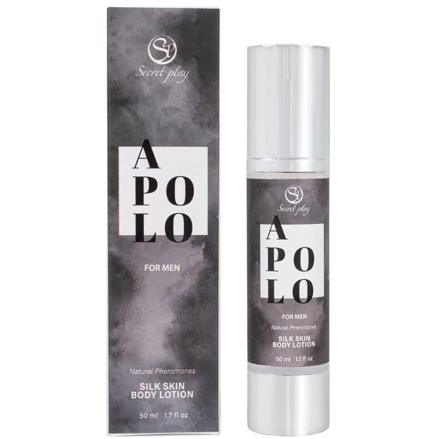 SecretPlay Apolo – Seidenhaut-Körperlotion für Männer, 50 ml
