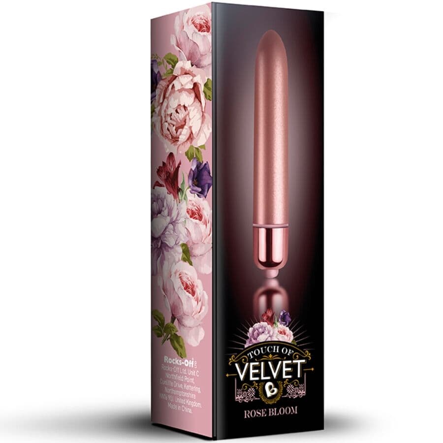 Rocks-Off Touch of Velvet – Vibrierende Kugel Rose Bloom