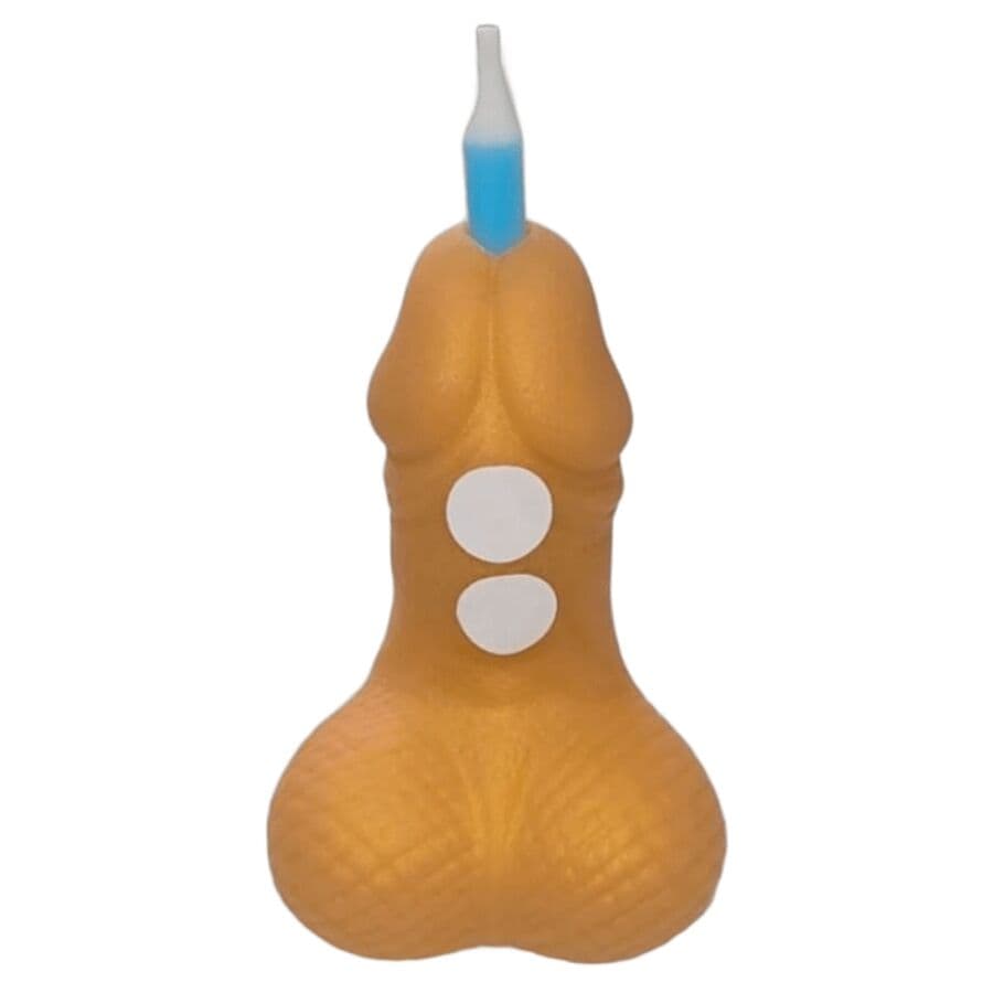 Diverty Sex Diablo Picante – Geburtstagskerze in Penisform, Gold