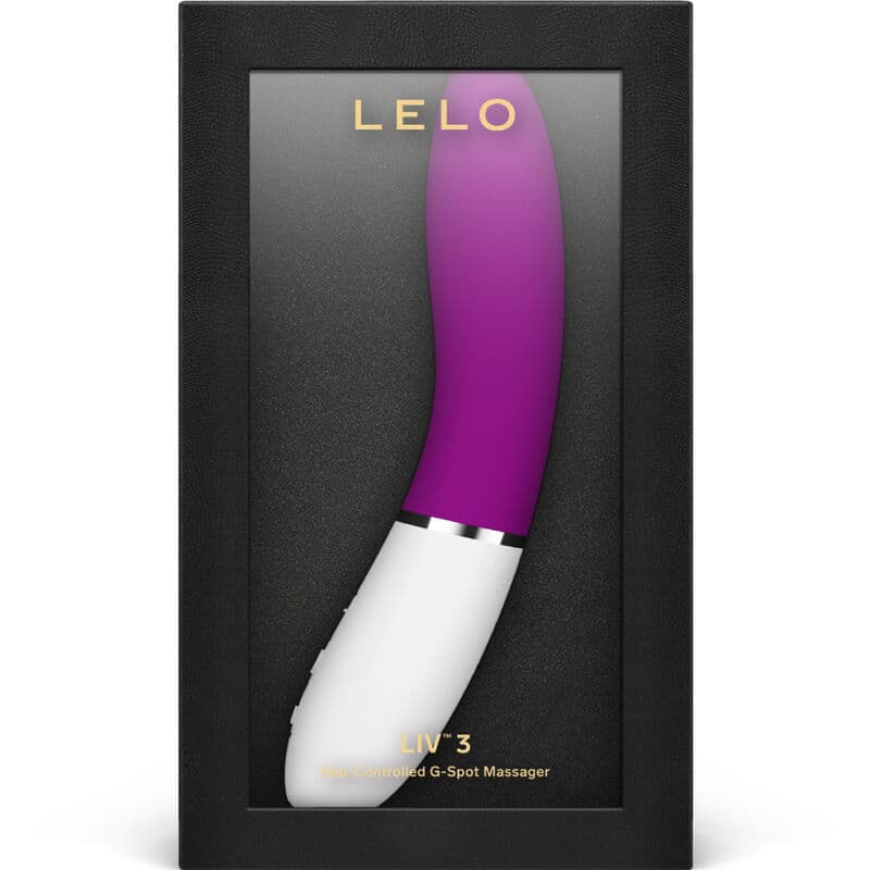Lelo Liv 3 Stimulator in den Farben Blau, Rosa und Violett in natürlichem Licht fotografiert