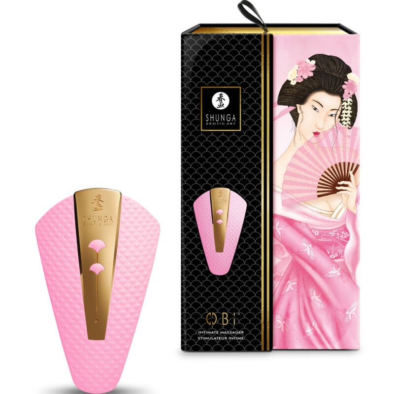 Shunga Obi in der Farbvariante Schwarz, Gesamtansicht des Produkts
