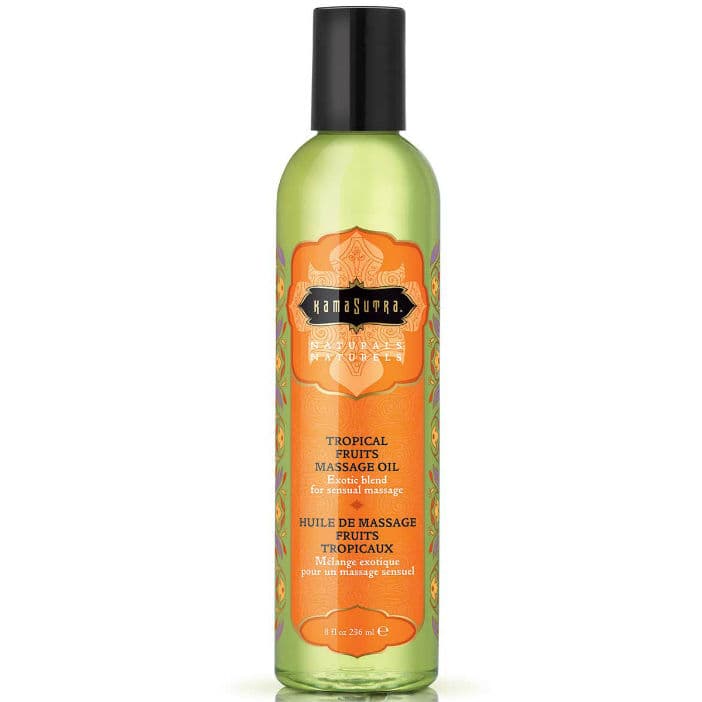 Kama Sutra Naturals – Massageöl Tropische Früchte, 236 ml
