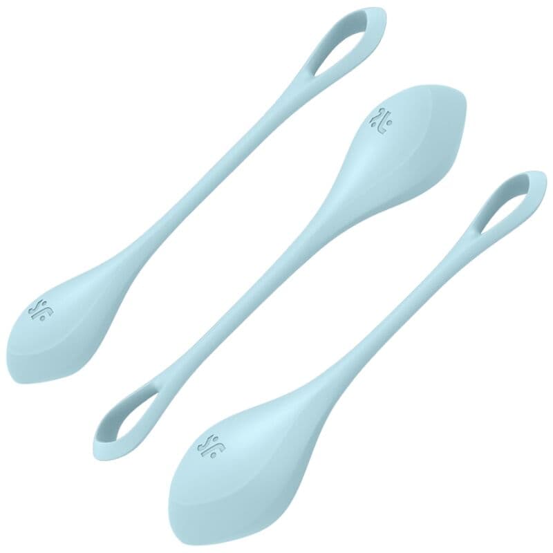 Satisfyer Yoni Power 2 – Beckenboden-Trainingsset mit drei Kugeln