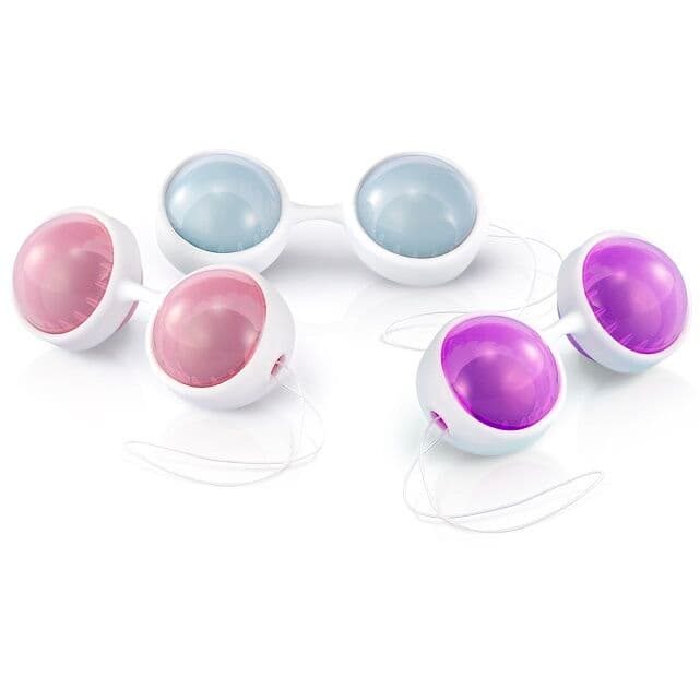 Lelo Luna Beads Plus – Beckenbodentrainer-Set mit 6 Gewichtskugeln