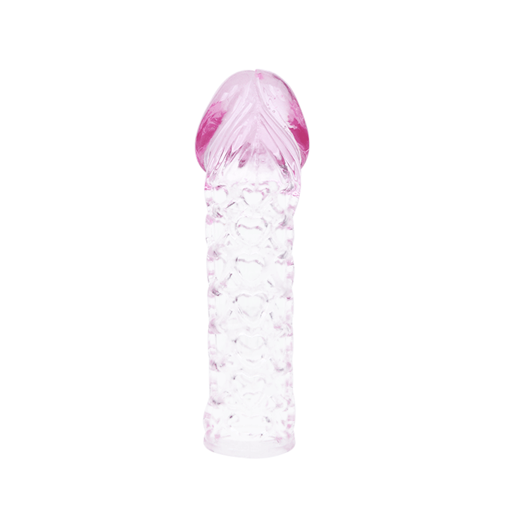 Baile Penis Extender Cover – gerippte Penisverlängerungshülle