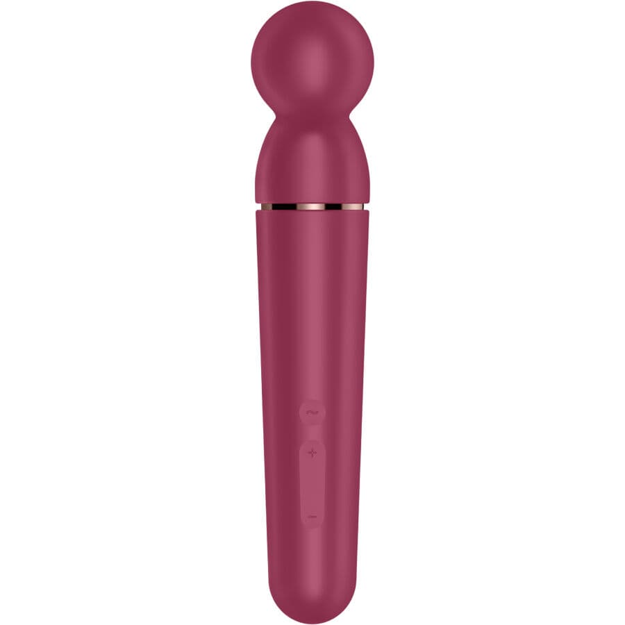 Satisfyer Planet Wand-er unter Wassertropfen, IPX7 wasserdichtes Gehäuse