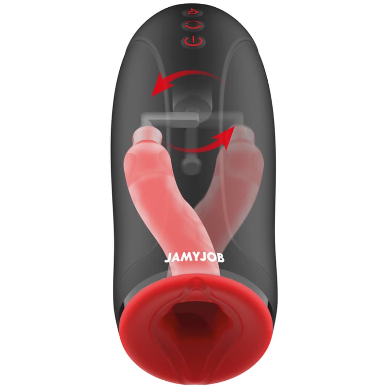 Jamyjob Swing-R – Masturbator mit Oszillation und Wärme