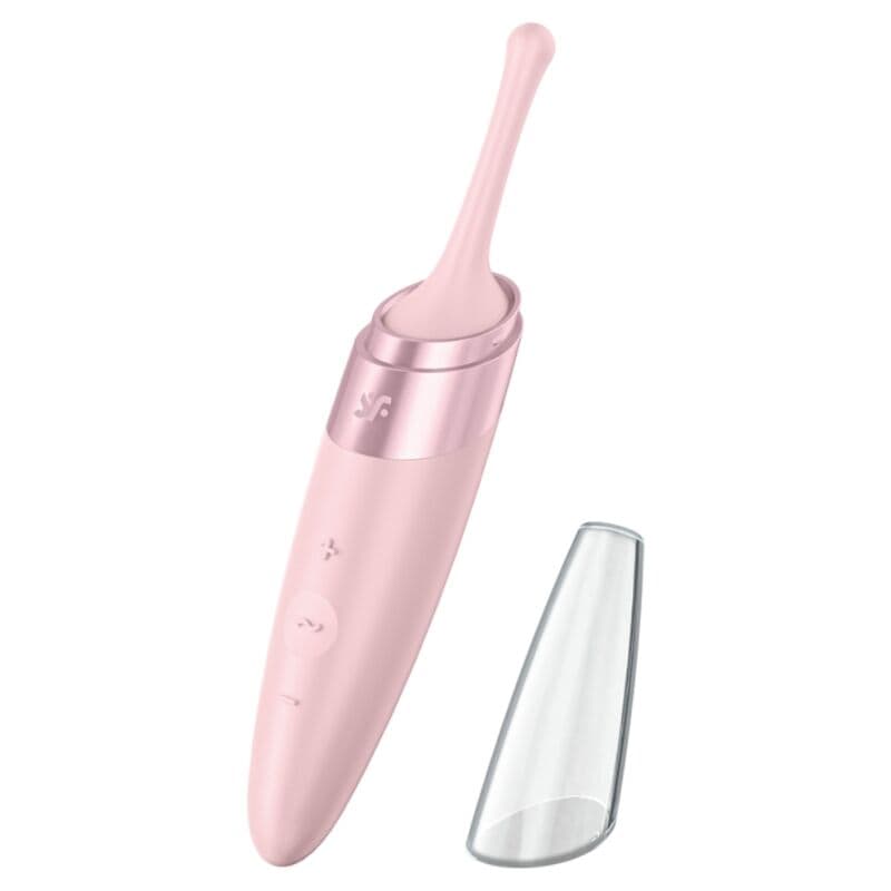 Satisfyer Twirling Delight – Klitorisstimulator mit rotierender Spitze, Rosa