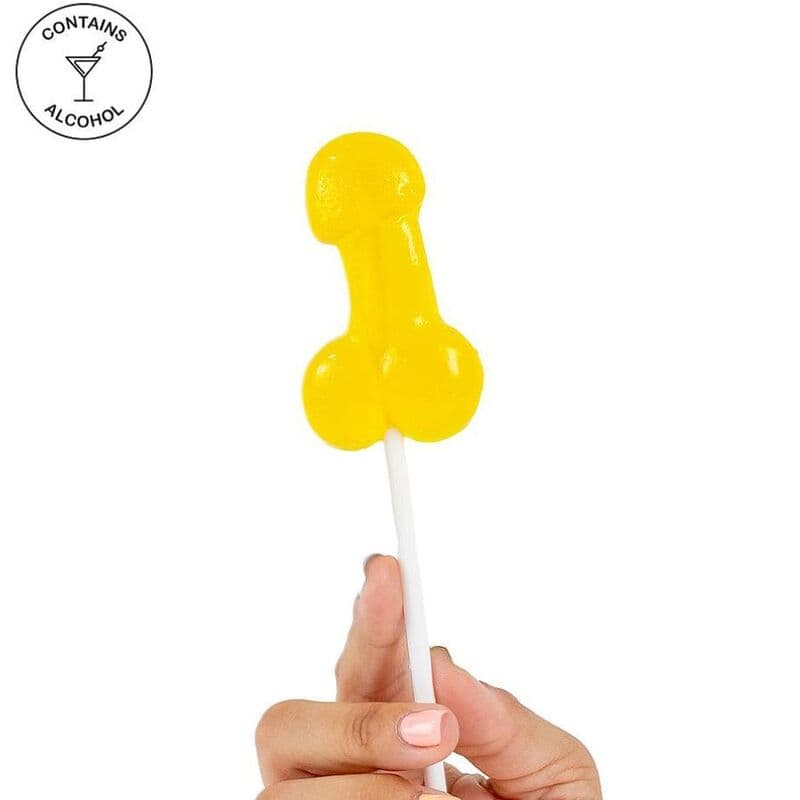 Secretplay Schwanzlutscher Ananas-Colada – Alkoholischer Penis-Lolli