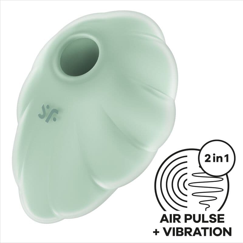 Satisfyer Cloud Dancer, Detailansicht der Bedienelemente und Statusanzeige