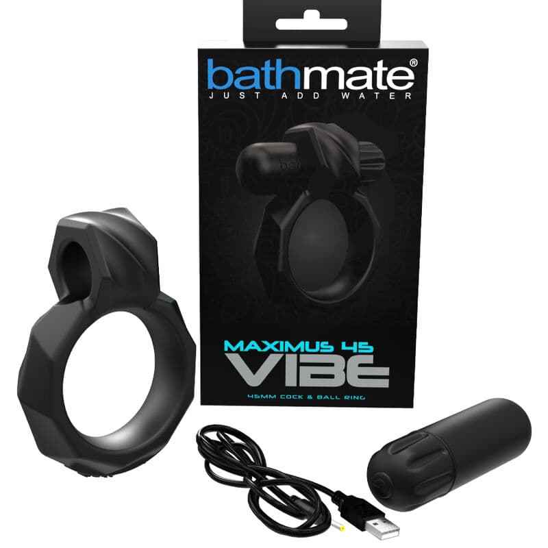 Bathmate Vibe Ring Maximus 55 – Vibrierender Penisring – 45 mm, Ansicht 5