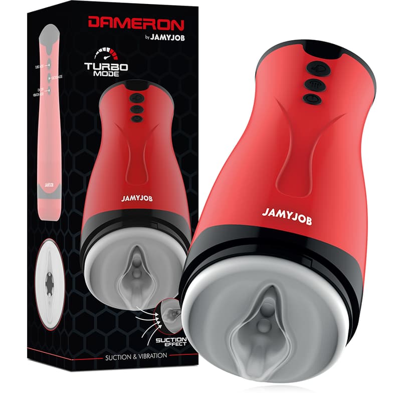 Jamyjob Dameron – Saug- und Vibrationsmasturbator