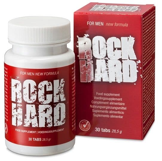 Cobeco Rock Hard – Nahrungsergänzung für Männer, 30 Tabletten