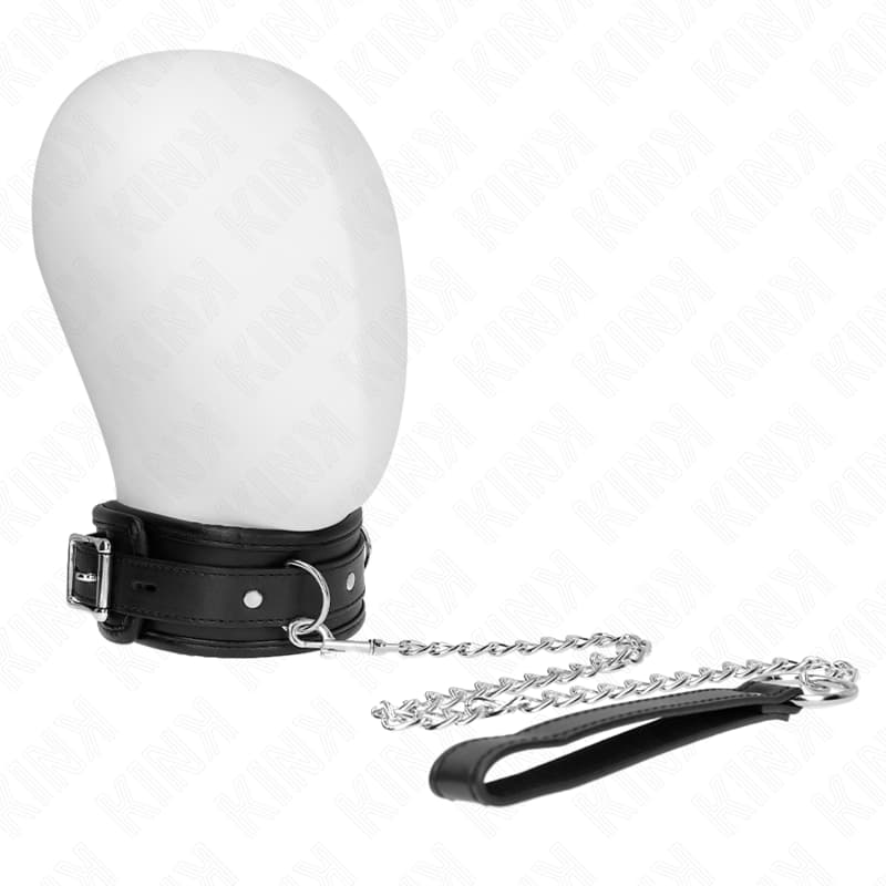 Kink Basismodell 1 – Halsband mit Leine, 53 x 6 cm