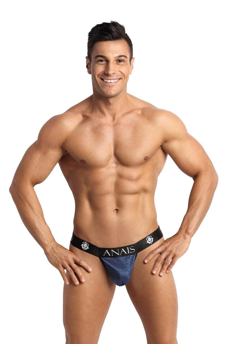 Anais for Men Naval – Jockstrap mit Querstreifen