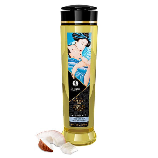 Shunga Coconut Emotions – Erotisches Massageöl