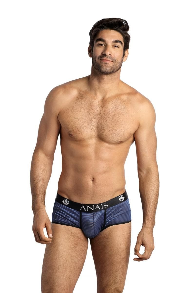 Anais for Men Naval – Shorty mit Querstreifen