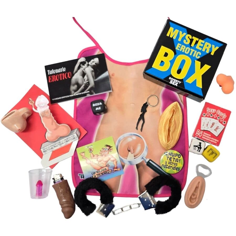 Diverty Sex Diablo Picante – Geheimnisbox für ihn, 15 x 15 cm
