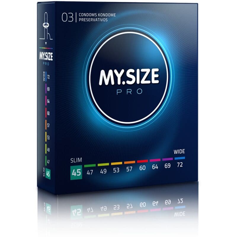 My Size Pro – Kondome aus VYTEX-Latex in neun Nennbreiten