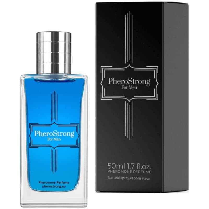 PheroStrong Pheromone for Men Pheromon-Parfum für Männer, Faltschachtel mit Markenschriftzug