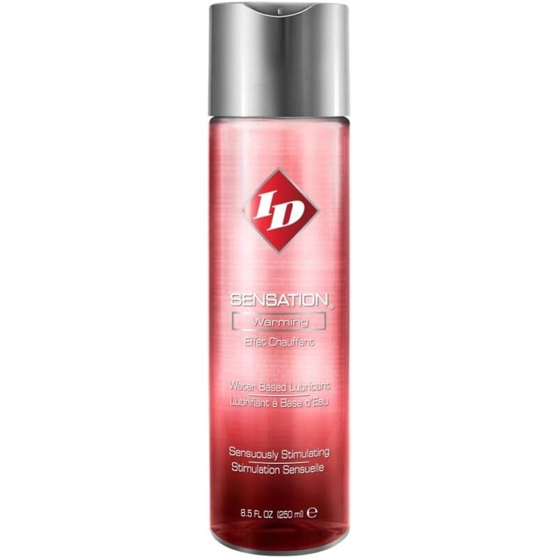 ID Sensation – Wasserbasiertes Gleitmittel mit Wärmeeffekt, 250 ml