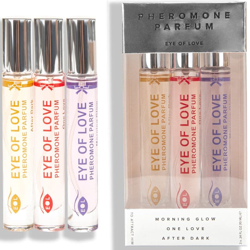 Eye of Love Morning Glow, One Love & After Dark – Parfum-Set 3 × 10 ml
