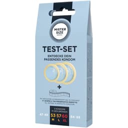 Mister Size Testset, Maßband zur Ermittlung des Penisumfangs im Detail