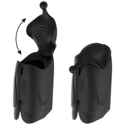 Jamyjob Head Stroker von der Seite mit Bedientasten für zwei Motoren