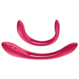 Satisfyer Elastic Joy als Penisring angelegt, Anwendungsskizze